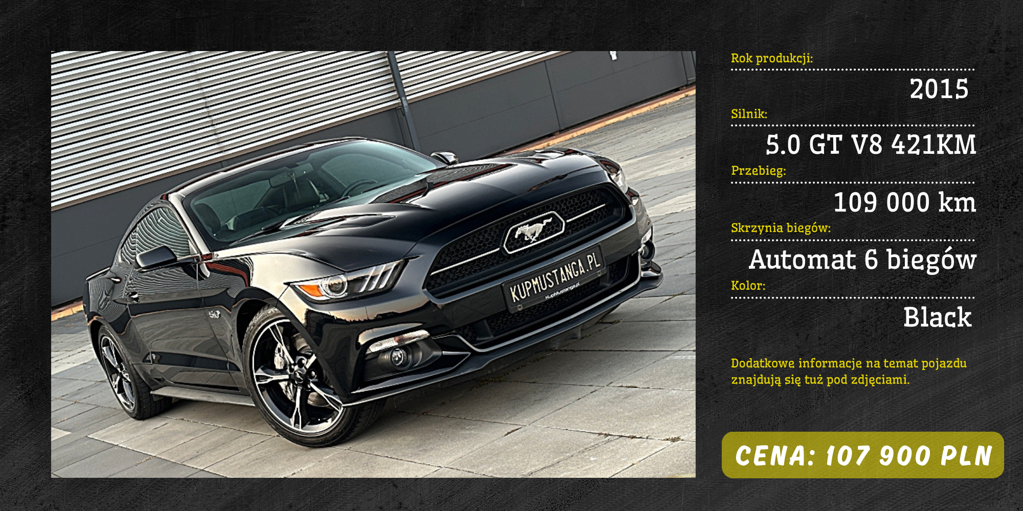 Oferta Mustangów na www-10